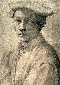 Portrett av Andrea Quaratesi, ca. 1532 (svart kritt på papir)